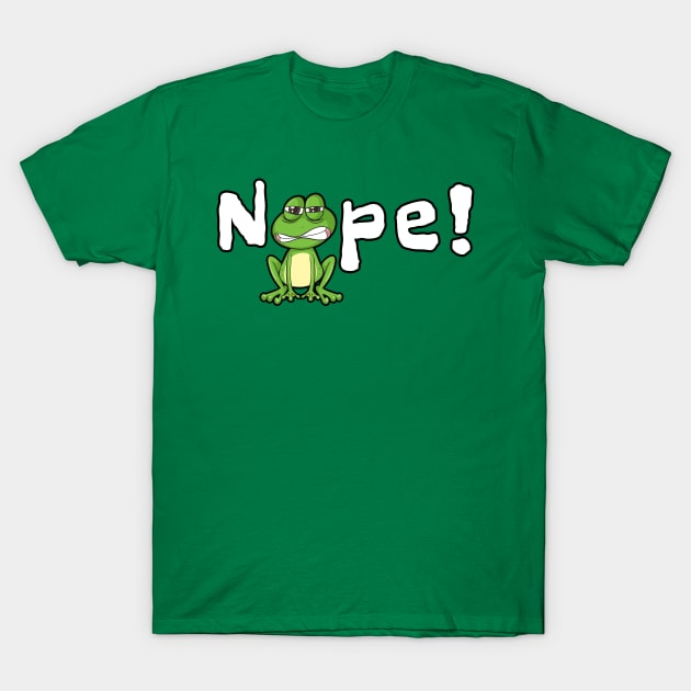 Nope T-Shirt by Mamon